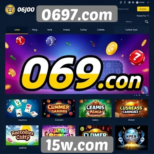 Perfil do site de jogos 0697.com